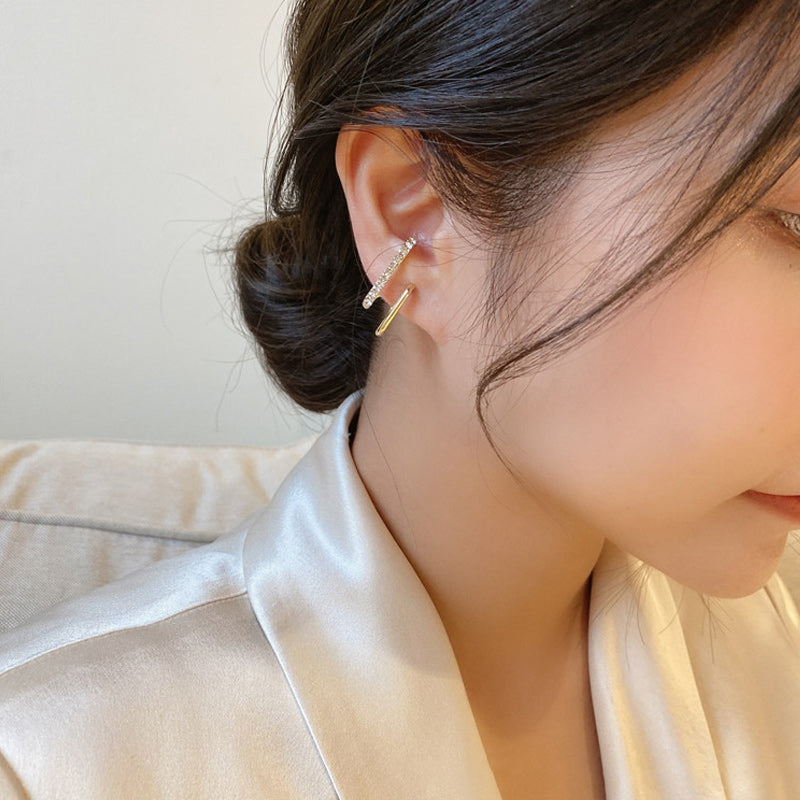 Temperament Zircon Stud Earrings