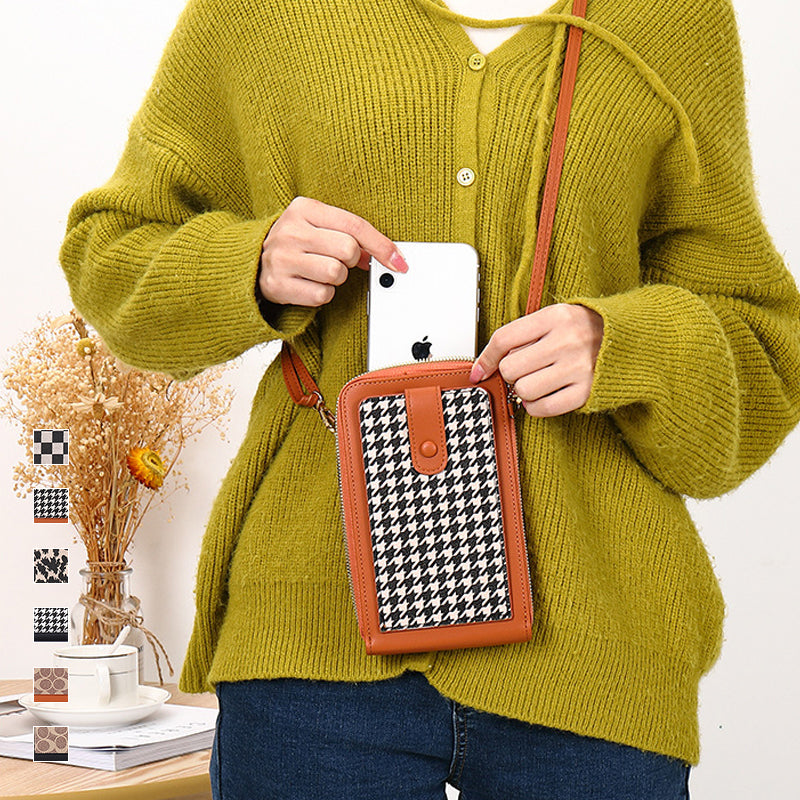 Multi-card Crossbody Mobile Phone Bag