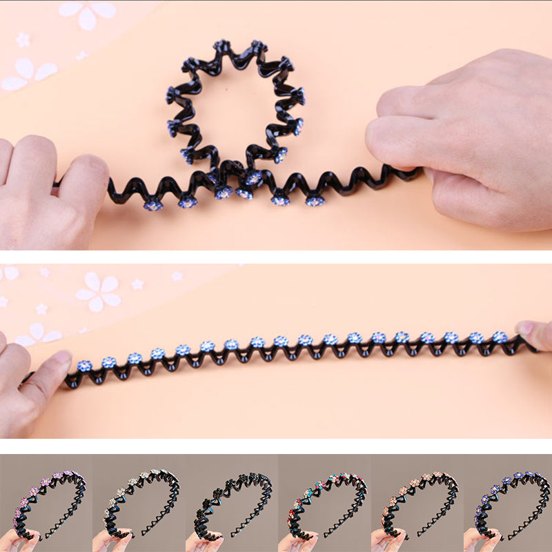 Crystal Flower Headband