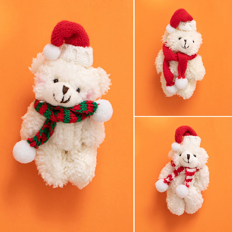 Scarf Bear Ornament