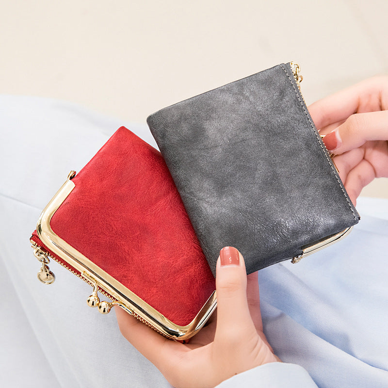 Women's Short Square Mini Wallet