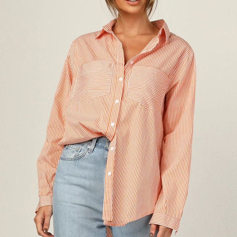 Printed Long Sleeve Shirt