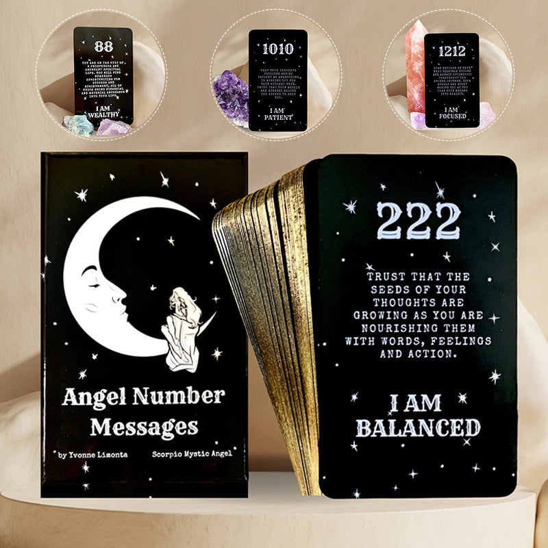 Angel Number Messages & Affirmation Oracle Deck