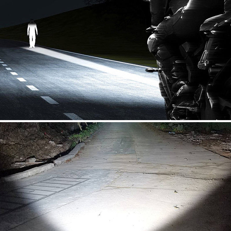 External LED Headlights with 15 Lamp Beads