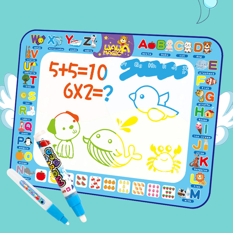 Children Painting Graffiti Mat