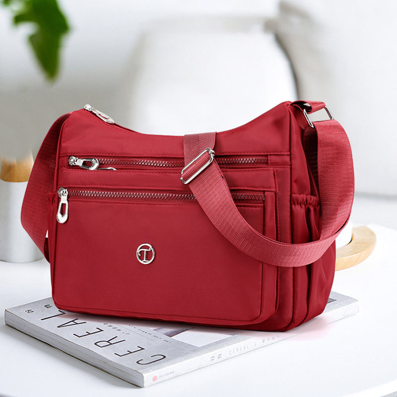 Oxford Cloth Crossbody Shoulder Bag