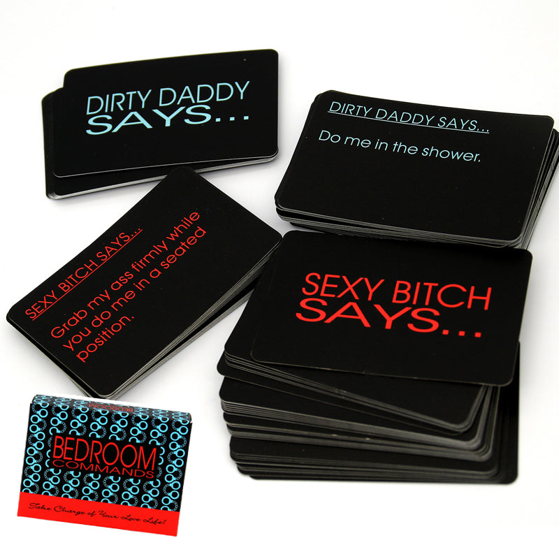 Bedroom Commands Adult Couples Card  Game