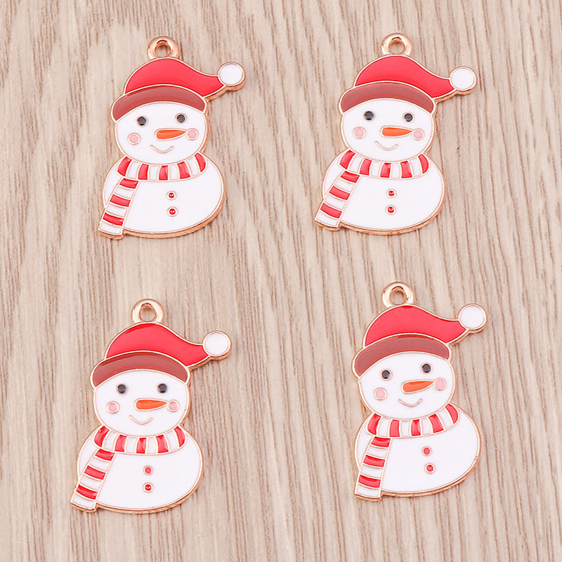 Christmas Snowman Snowflake Decoration Pendant