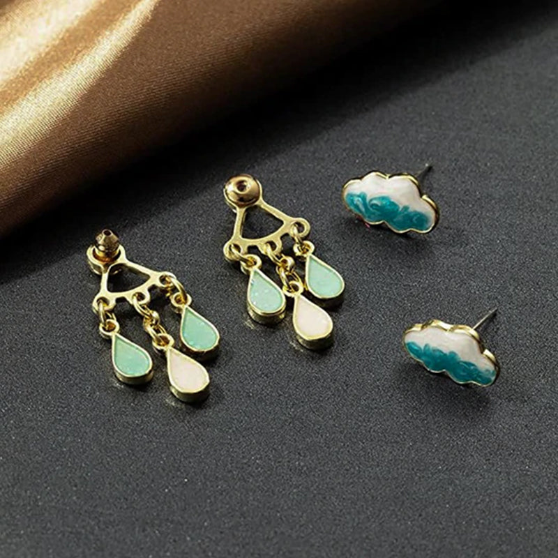 RAINDROP EARRINGS