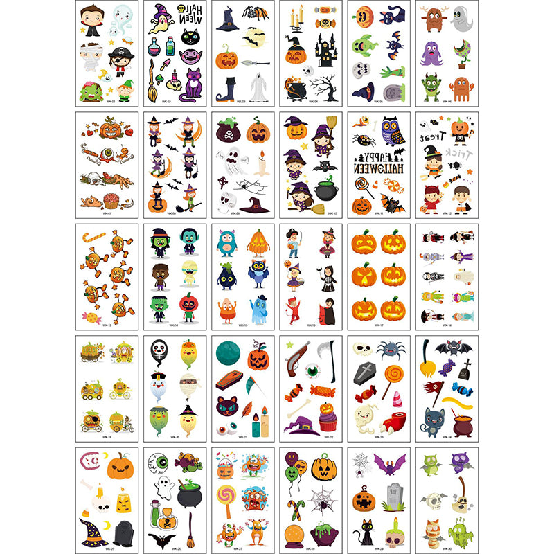 Halloween Scar Tattoo Sticker