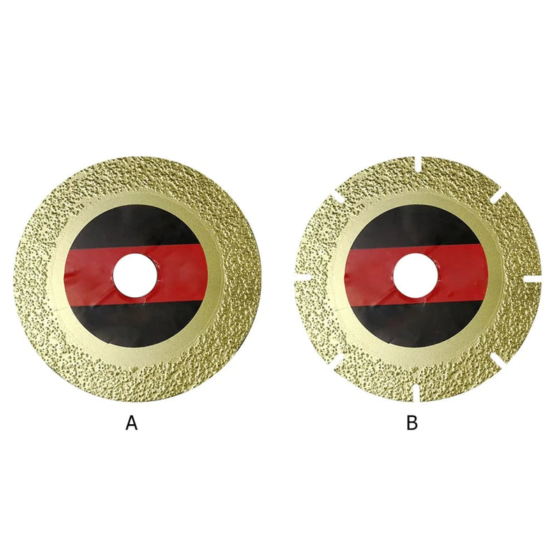 Round diamond saw blade