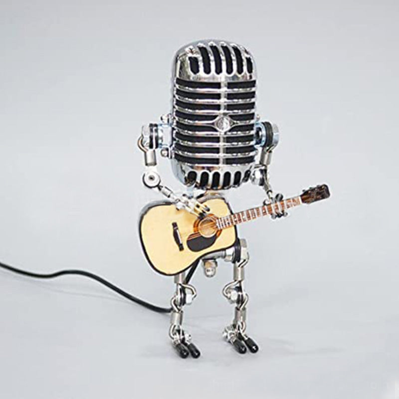 Retro Microphone Robot USB