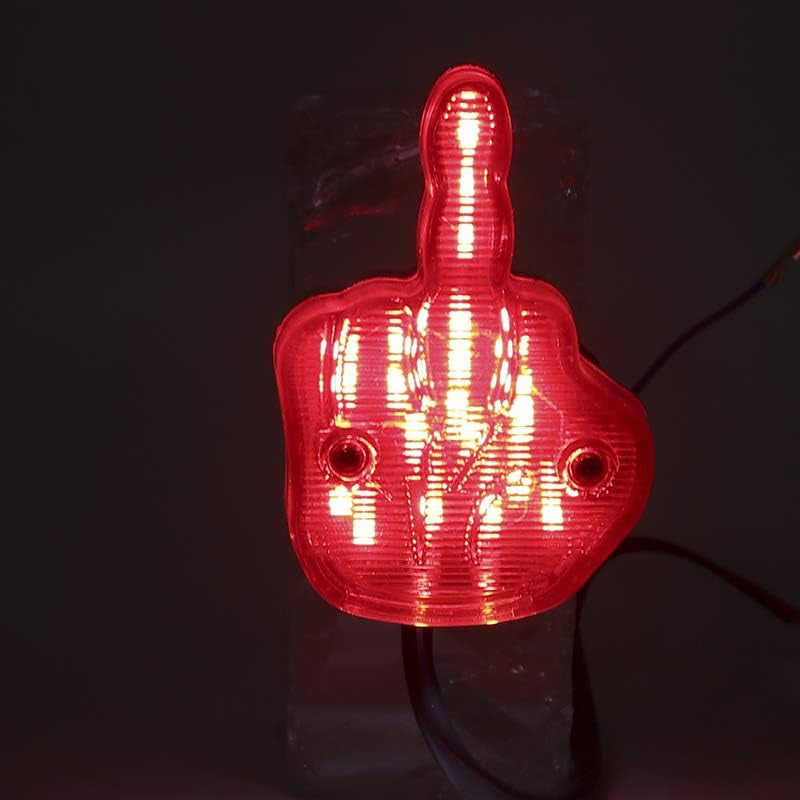 Middle Finger Rear Light