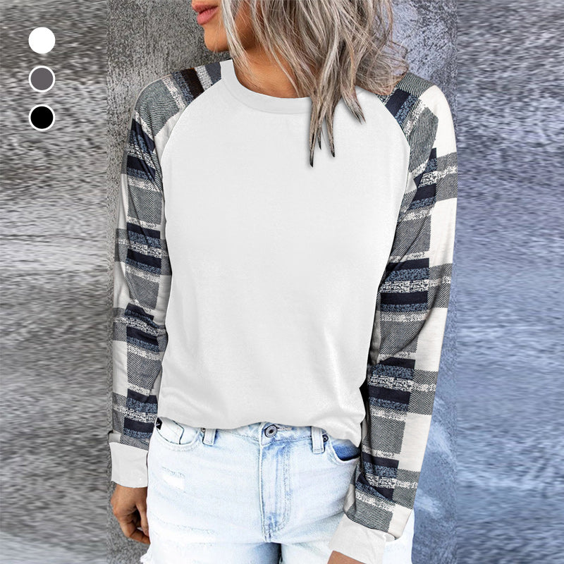 Casual Loose Crew Neck Long Sleeves
