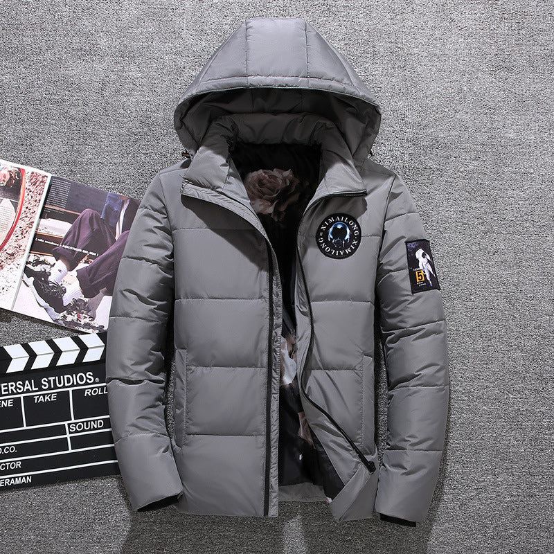 Men's Short Fit Warm Coat