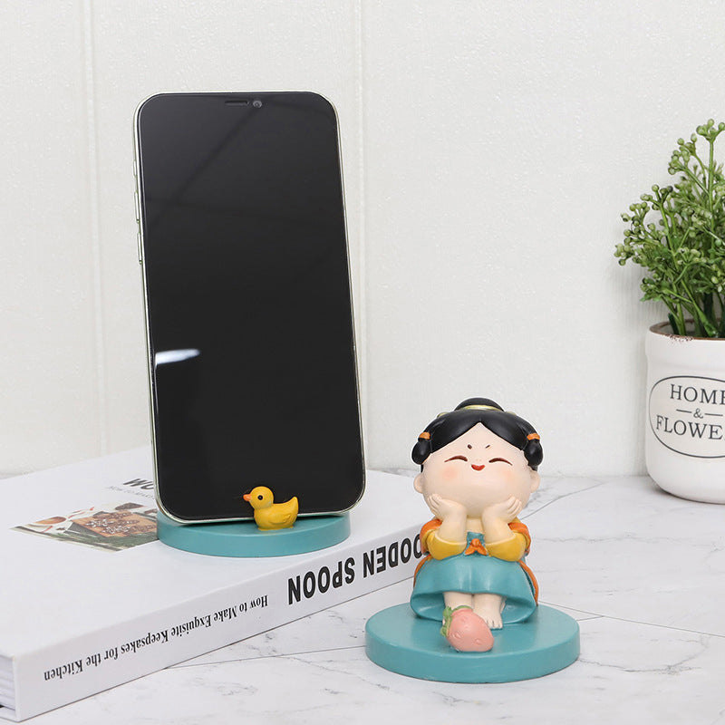 Tang Lady Model Desktop Phone Holder