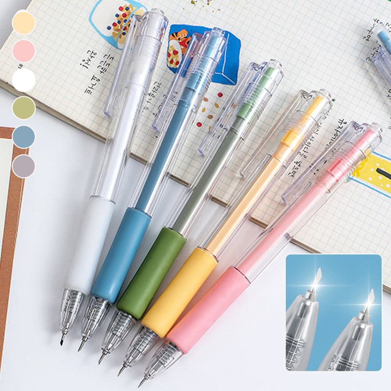 Morandi Cartoon Pattern Student Utility Knife Pen