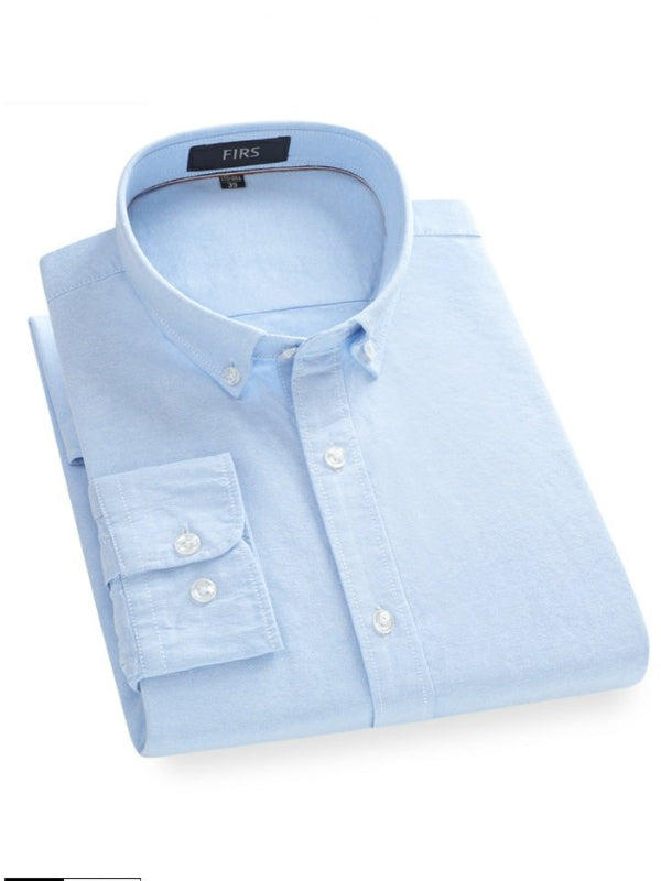 Men's New Casual Business Long Sleeve Shirt