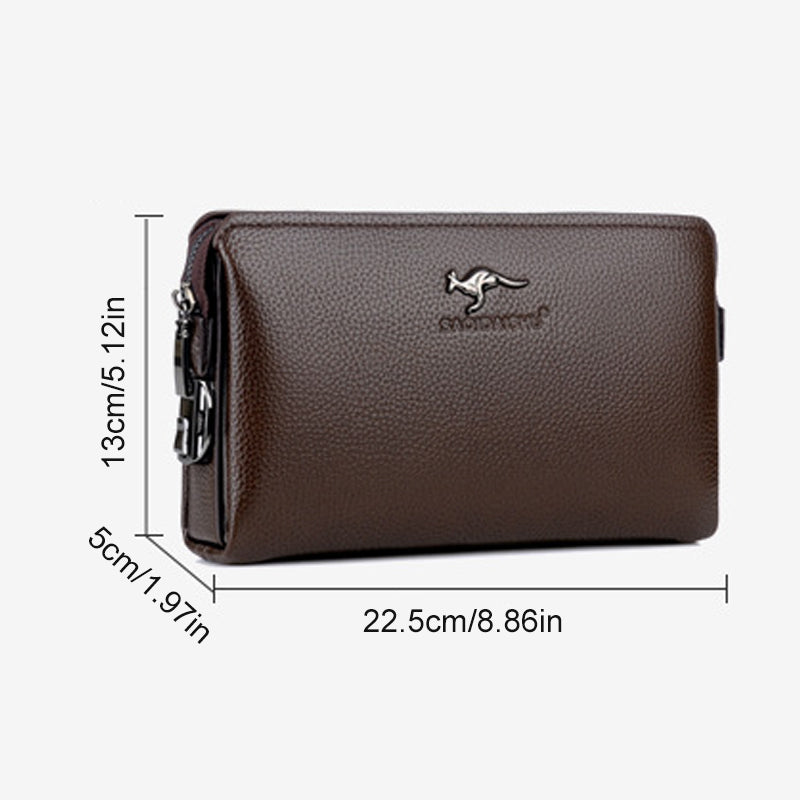 New Style Men's Clutch Zipper Wallet