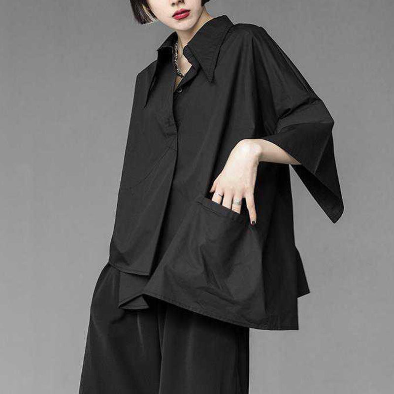 Summer Loose Irregular Shirt