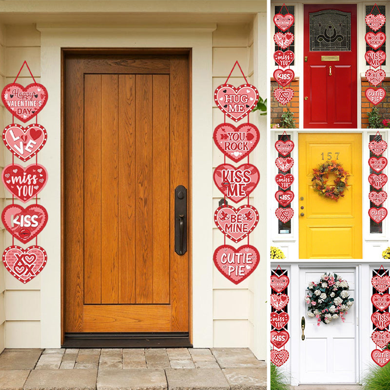 Happy Valentines Day Party Decoration Banner