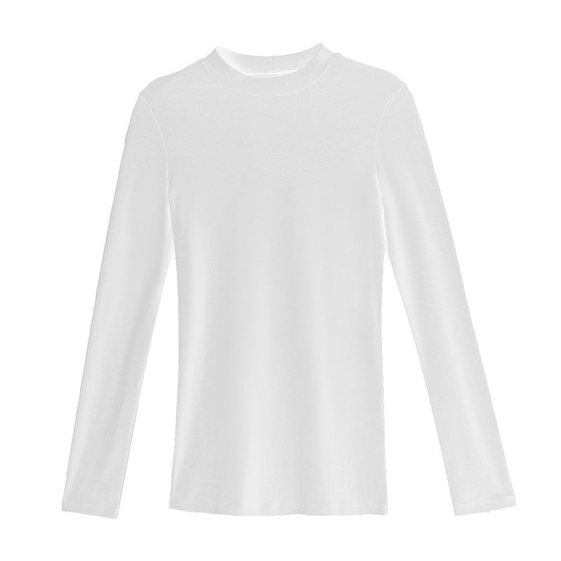 Women's Slim Fit Turtleneck Long Sleeve