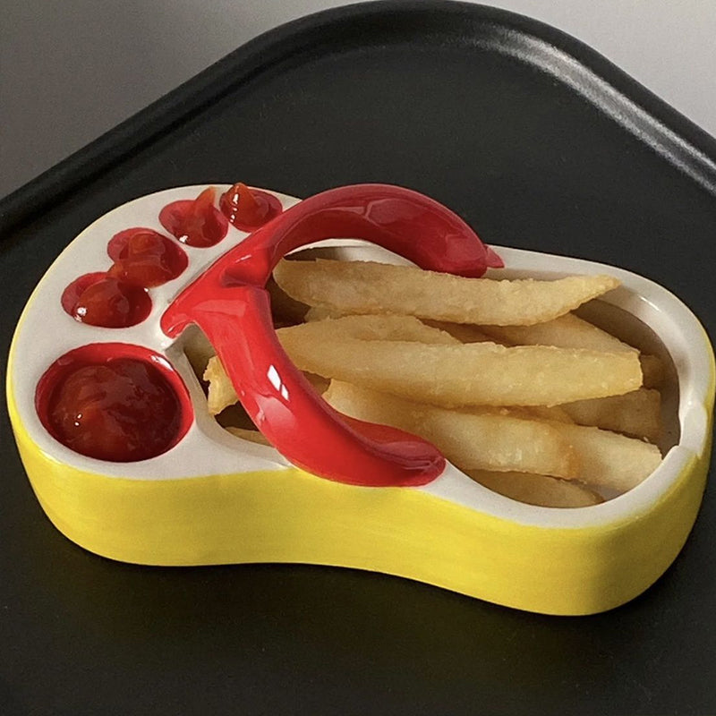 Funny Fries Plate/Ashtray