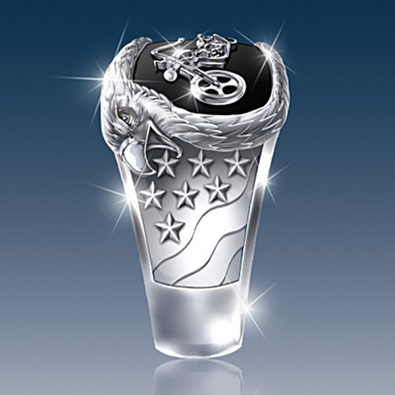 Men's Motorcycle Ring