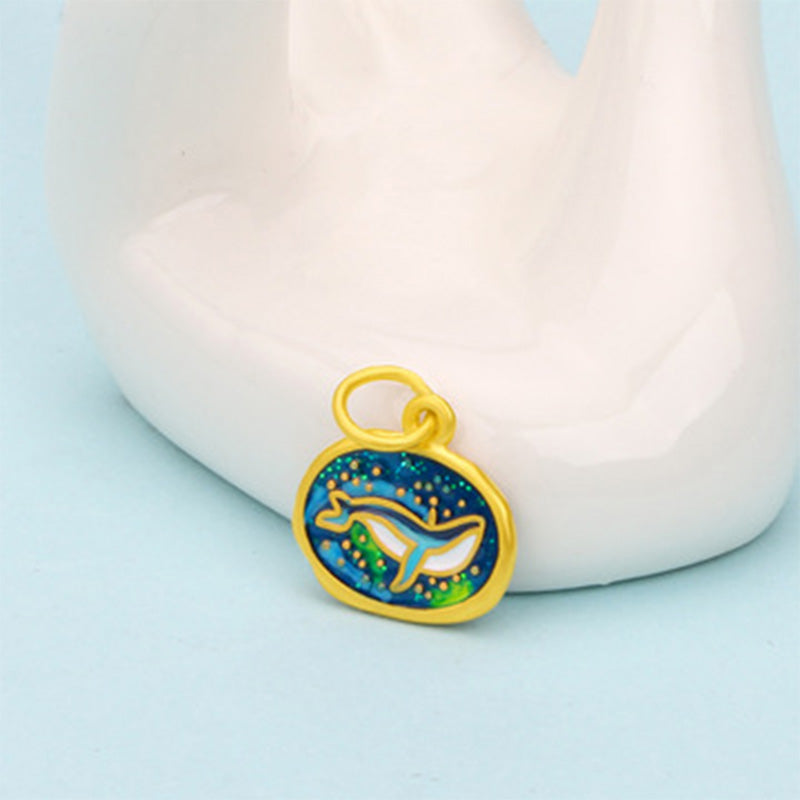 Children's Starry Whale Necklace