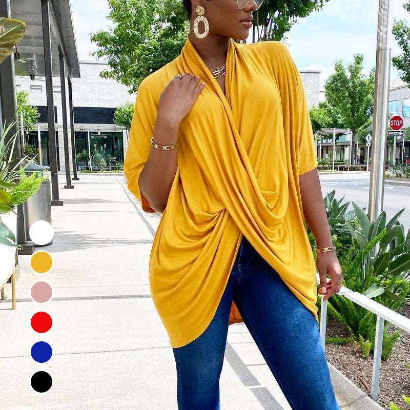 Multicolor Crossover T-Shirt