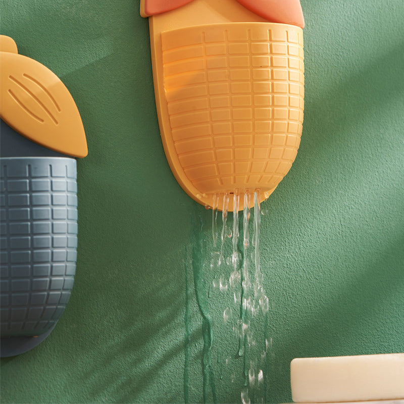 Hole-free Wall Shelf in Corn Shape