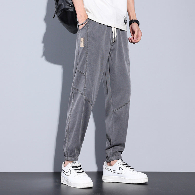 Ice Silk Casual Pants