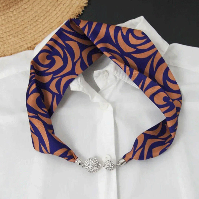 Spring and summer ladies silk scarf