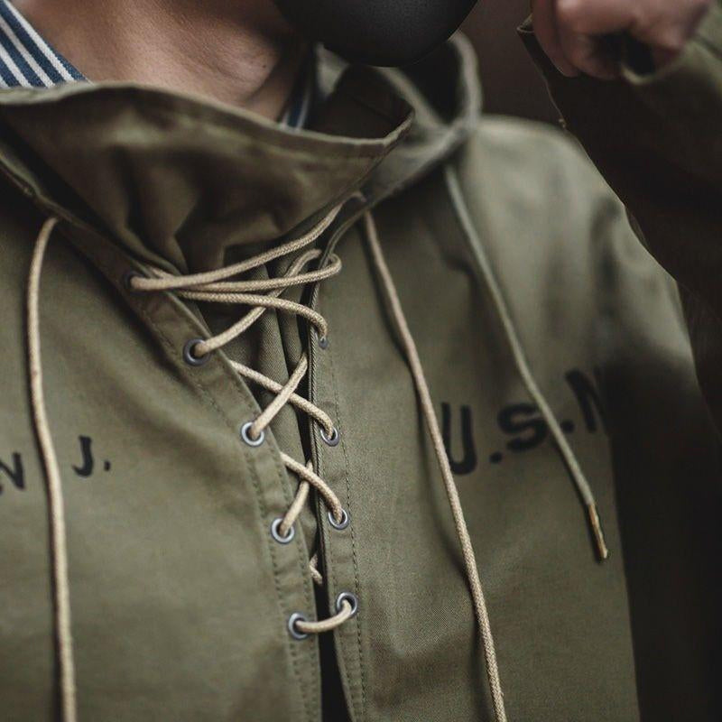 Retro Military Workwear Sweatshirt