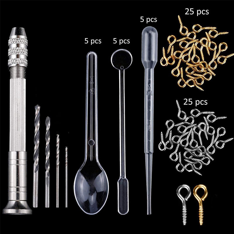 DIY Crystal Mold Set of Earings