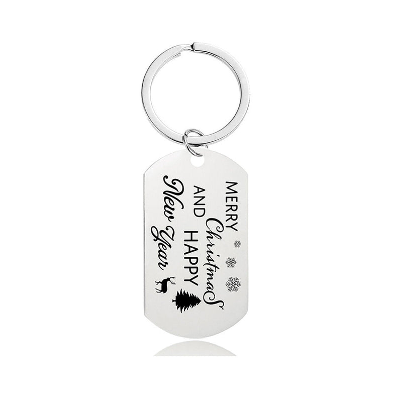 Christmas Army Keychain