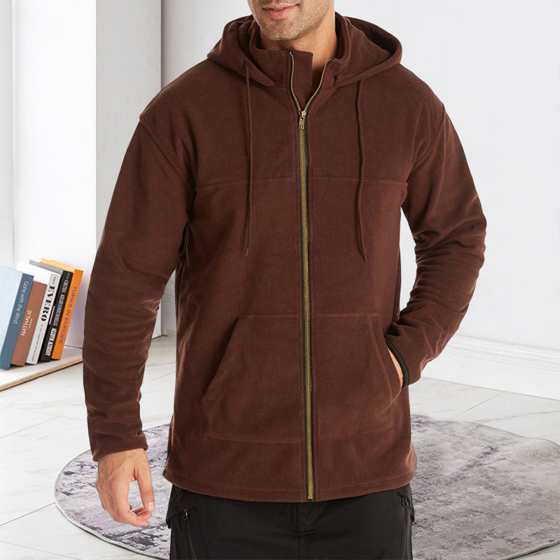 Zip-up Hooded Jacket