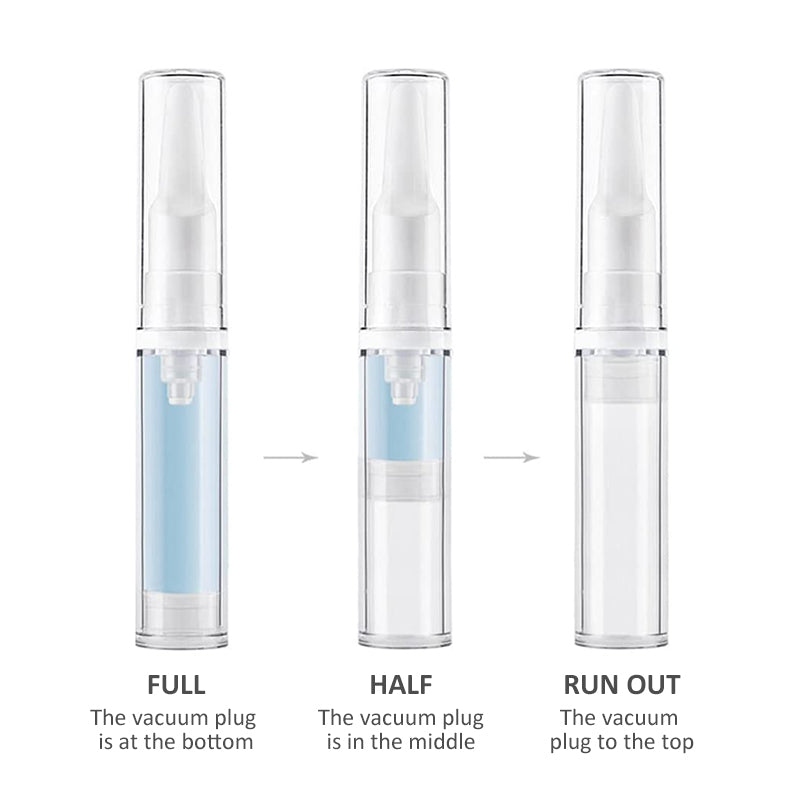 Airless Vacuum Pump Bottle Set