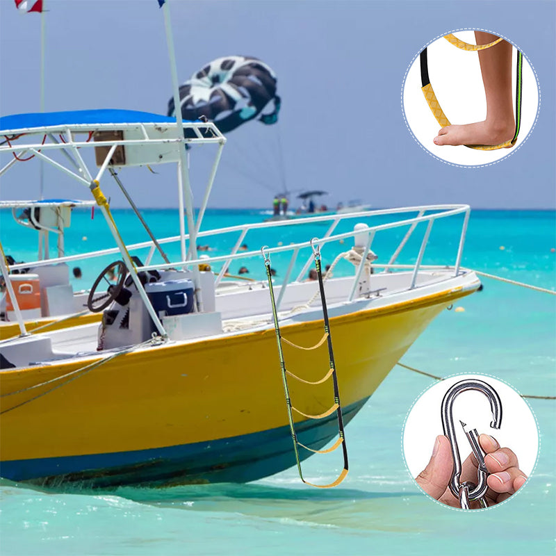 Portable Inflatable Boat Boarding Rope Ladder