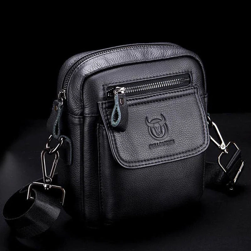 PU Leather Crossbody Bag for Men