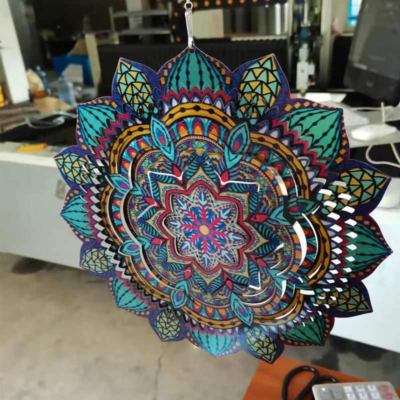 Mandala Wind Chimes
