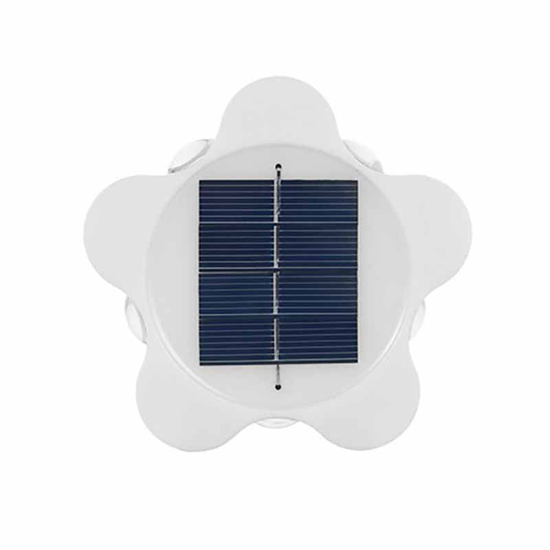 Star-shaped LED Solar Wall Light