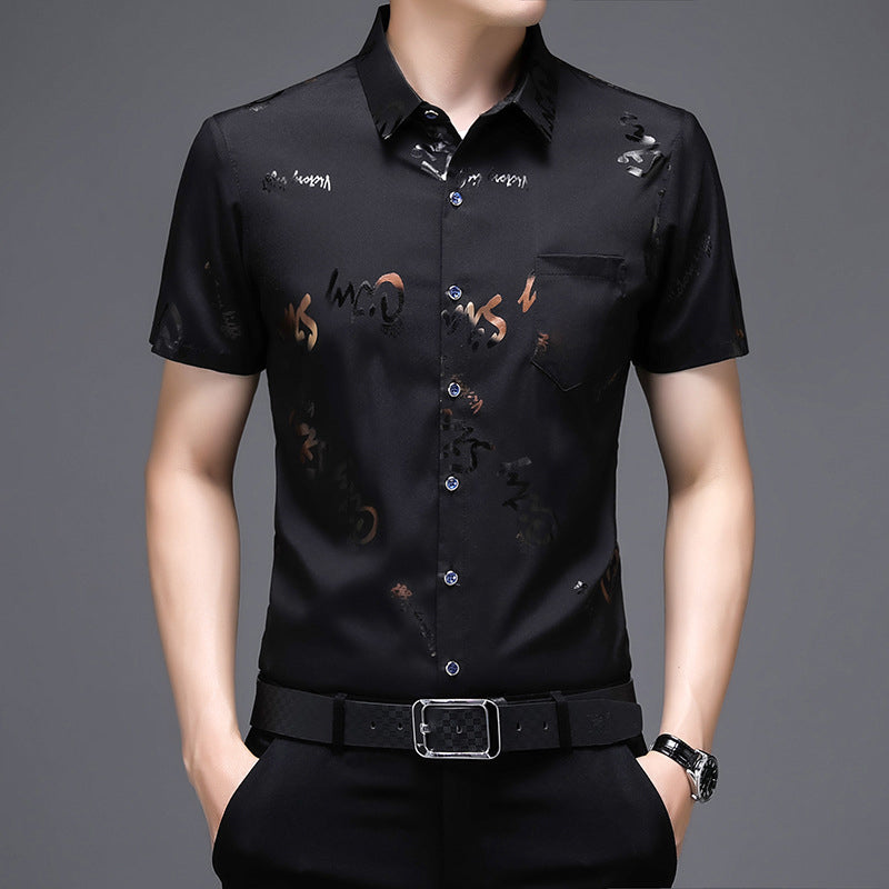 Men’s Thin Short-sleeve Shirt