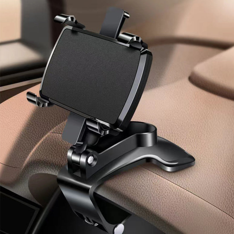 Car Rotating Dashboard Clip Cell Phone Holder