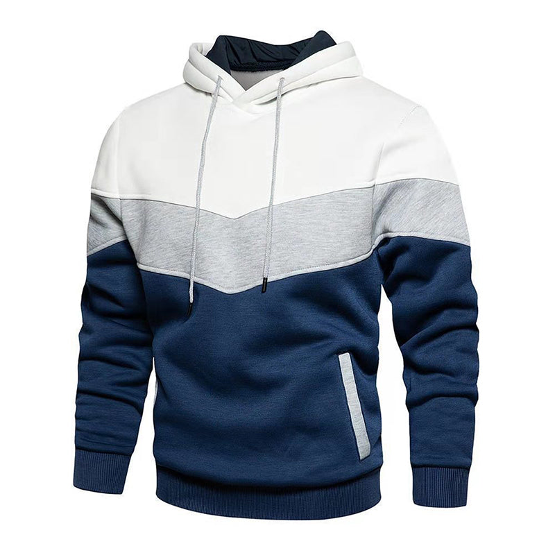 Hooded Colorblock Sweatshirt