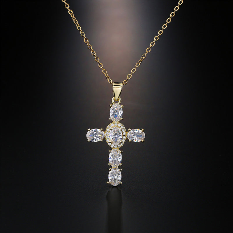 COLLAR CRUZ LUMINOSA