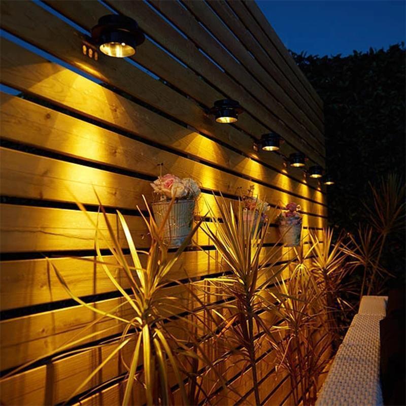 Solar Powered Gutter Lights