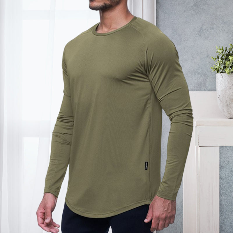 Men's Long Sleeve Pullover Sportswear