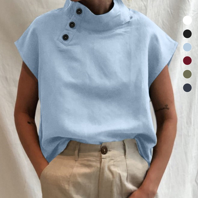 Solid Slim Fit Collar Shirt