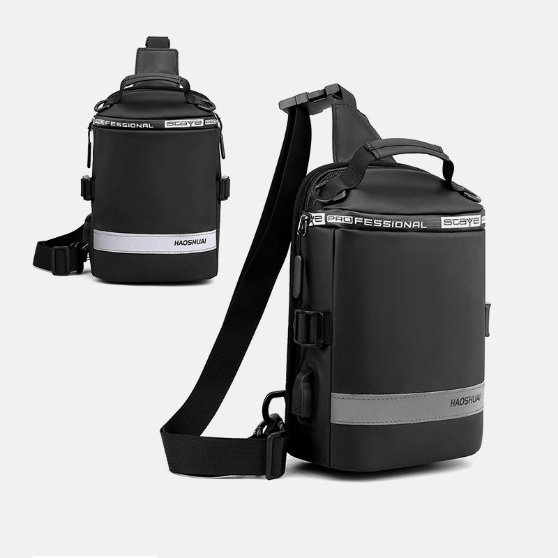 New multifunctional anti-theft men's chest bag